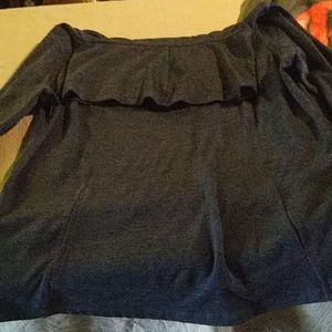 Ladies cowl neck sweater